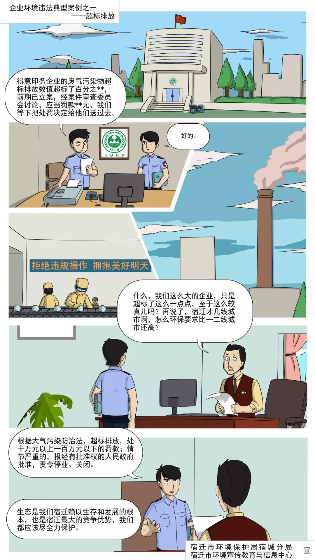 局用漫畫解讀：常見的企業(yè)環(huán)境違法行為有哪些？